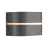 Nordlux Sibelis Applique Murale Aluminium Gris | IP44 - Convient pour E27
