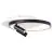 Brilliant Eunomia Plafondlamp Metaal Kunststof Zwart Wit 26W 2900lm - 830 Warm Wit | 3-Staps Dimbaar