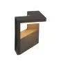 Ansell LED Wandlamp Arco Grafiet 11W 643lm - 840 Koel Wit | IP54