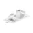 Philips Spot LED Greenspace Accent Gridlight Aluminium Blanc 60W 3800lm 24D - 827 Blanc Très Chaud | 154mm - IP20