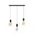 Calex XXL Goud Filament Complete Set - Including 3 XXL Lamps + Cordset Rechthoekig basis