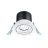 THORNeco LED Spot LILY Zwart 9W 900lm 38D - 930 Warm Wit | 82mm - Zaagmaat 68mm - IP44 - Beste Kleurweergave - Dimbaar