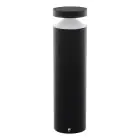 Eglo Sokkel Lamp Melzo Buitenverlichting Aluminium Zwart 11W 1300lm - 830 Warm Wit