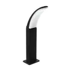 Eglo Sokkel Lamp Fiumicino Buitenverlichting Aluminium Zwart 11.5W 1200lm - 830 Warm Wit